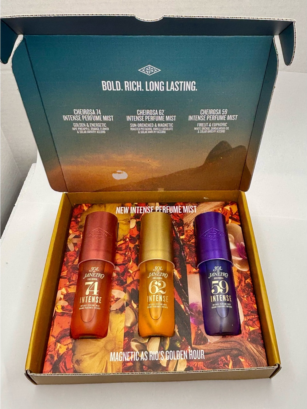 New Sol De Janeiro Cheirosa Intense Perfume Mist 3 oz Each Set Of 3 - 74,62,59